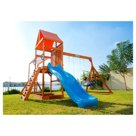 DYNAMIC SPORTS OLYMPIA WOODEN  SWINGSET