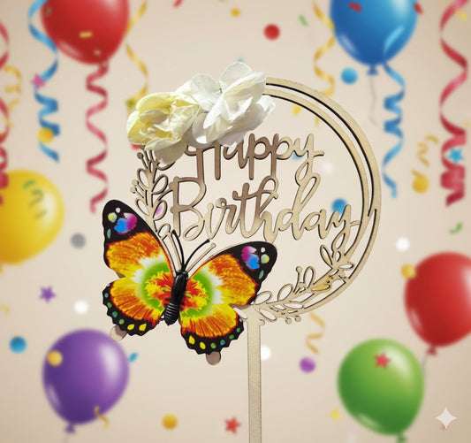 ITALO- Happy Birthday  Cake topper