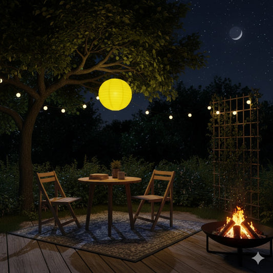 Paper Lantern Yellow (Single, 10-Inch)