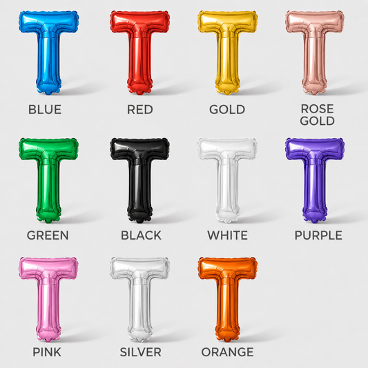 16" Foil Balloon Letter "T"