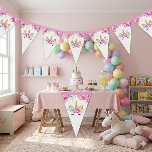 PARTY - TRIANGLE BANNER"UNICORN"