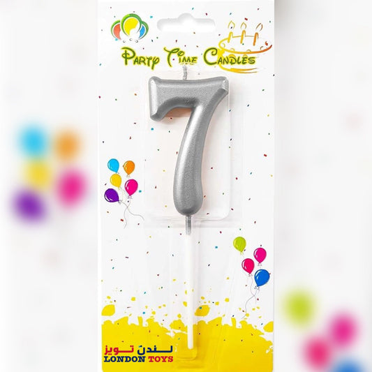 Party - Number Candle (Number 7)