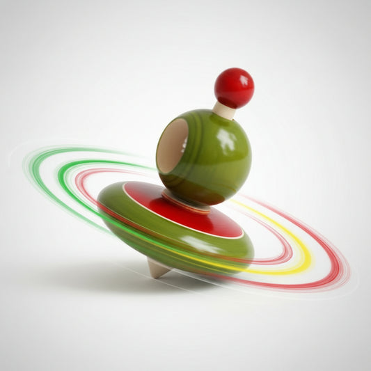 Wooden Spin Top-Eco-Friendly