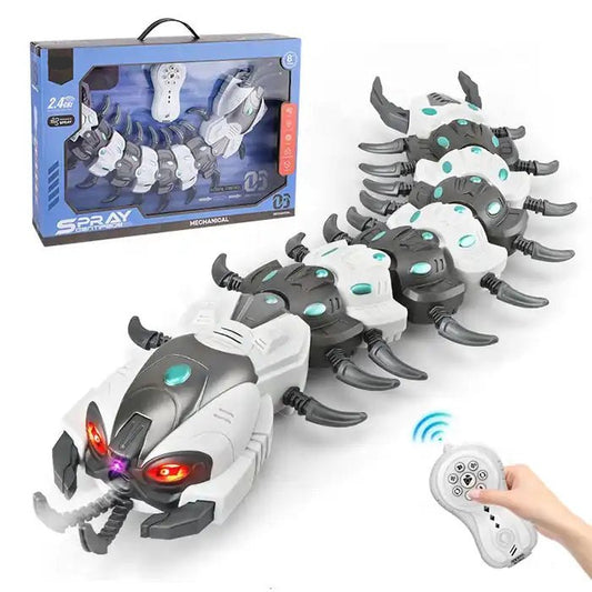 Remote control centipede spray light music 2.4G rechargeable