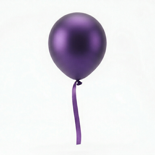 Metallic Purple Helium Balloon – Single