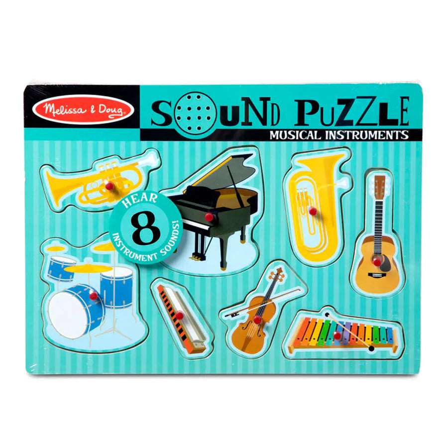 Melissa & Doug Musical Instruments Sound Puzzle