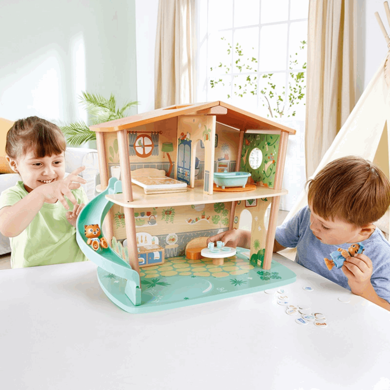 Hape Green Planet Explorers The Jungle House Of Tigers