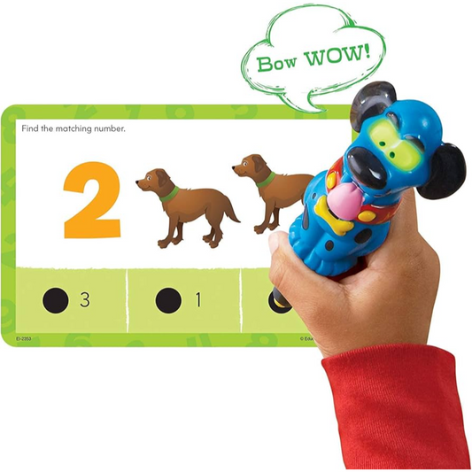 Learning Resources Hot Dots Jr. Numbers And Counting Card Set