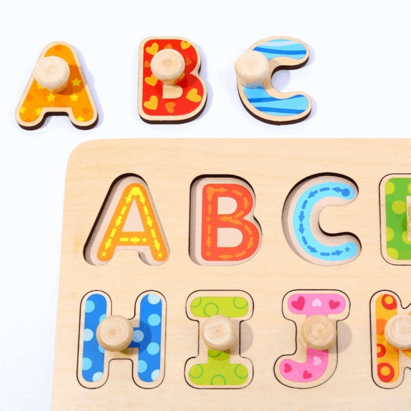 Tooky Toy - Alphabet Puzzle - My Wooden Toys