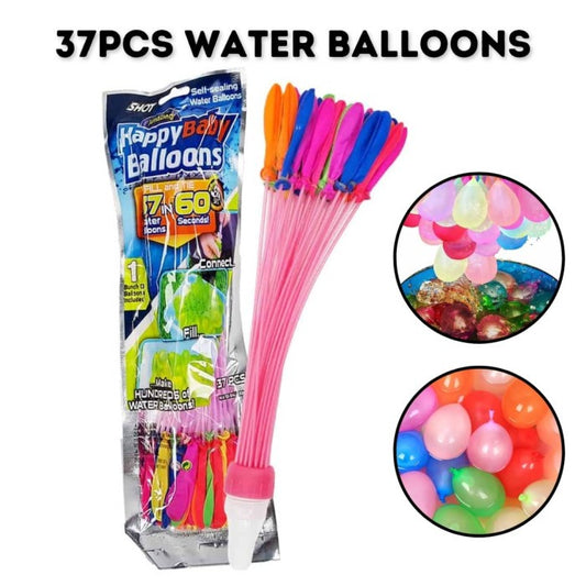 Happy Baby Balloons – Water Balloons (37 Pieces)