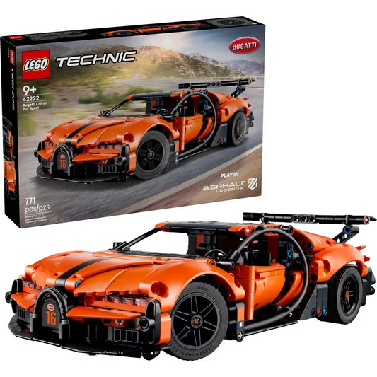 LEGO Technic Bugatti Chiron Pur Sport Hypercar 42222