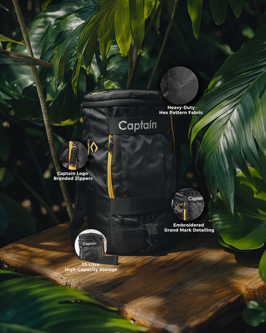 Captain Trekking Bag | Travel Backpack | Outdoor Hiking Camping Bag