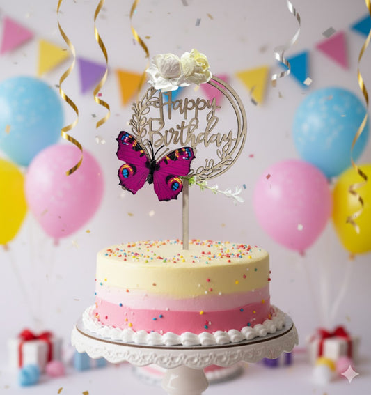 ITALO- Happy Birthday  Cake topper