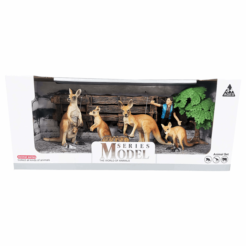 Series Animal Figure Mix - 3 Pieces Set - Assorted